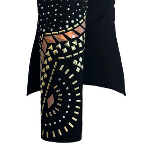 Camisa de Lujo con Pedrería para Exhibición Ecuestre, para Competencias de Vaqueras y Rodeo, Ligera, Ecológica y de Secado Rápido - Product Image 3