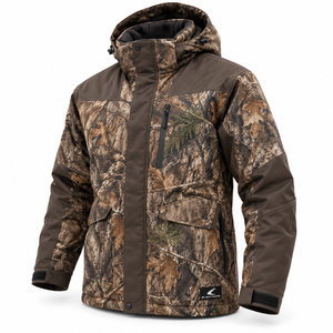 Chaqueta de Camuflaje para Caza de Invierno para Hombre, Color Naranja Personalizado de Alta Calidad, Resistente al Viento, para Exteriores - Product Image 4