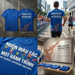 Lightweight Marathon Running Shirt <b>Athletic</b> Sportswear for Team Event and Outdoor Training - Product Image 4