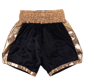 Shorts MMA unisexes orange personnalisés, imprimés par sublimation, motif floral bleu géométrique, séchage rapide, 140g polyester/coton, arts martiaux - Product Image 4