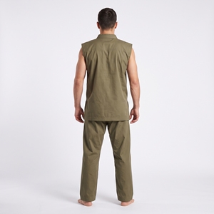 Uniforme de Judo Dumela Verde Oliva, Ropa Duradera para Artes Marciales, para Entrenamiento, Unisex - Product Image 4