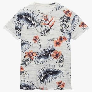T-shirt à manches courtes pour homme en coton vintage tricoté, imprimé AOP personnalisé, de haute qualité et tendance, fabriqué au Bangladesh - Product Image 1