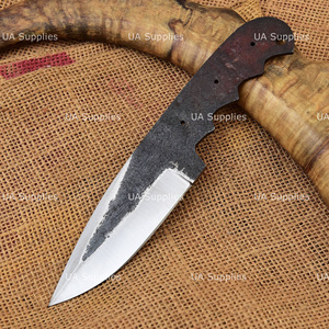 Cuchillos de Acero con Alto Contenido de Carbono de Alta Calidad, Hojas en Blanco con Punta Caída y Mango de Madera, Venta al por Mayor, Cuchillos Bushcraft Personalizados, Directo de Fábrica - Product Image 6