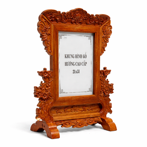 กรอบรูปไม้ลายดอกพลัม - Product Image 3