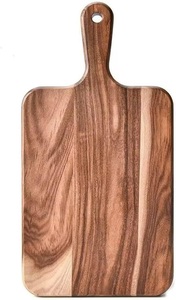 Planche à découper haut de gamme avec poignée, surface de coupe lisse, compatible couteaux, design durable, idéale pour la préparation quotidienne, le service et les cadeaux - Product Image 4