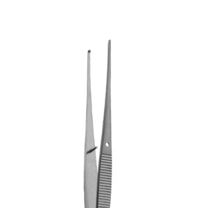 Instrumento de microcirugía de precisión recta de acero inoxidable delicado 1X2 dientes Semken tejido fórceps instrumento médico - Product Image 4