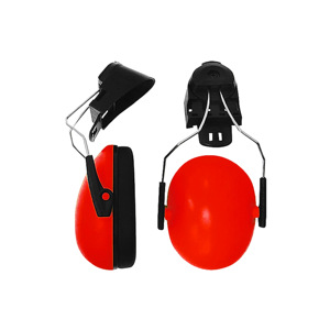 H302-BB Mounted Safety Earmuffs Industrial Protective Gear Comfortable PVC Pads Durable ABS Frame CE ANSI Certified Hearing Safe - Product Image 1