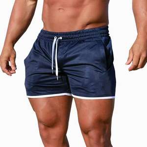 กางเกงขาสั้นดีไซน์ใหม่สำหรับผู้ชาย กางเกงขาสั้นฤดูร้อนสำหรับผู้ชาย กางเกงขาสั้นเอวยางยืดมีสไตล์ลำลองพร้อมกระเป๋า กางเกงกีฬาลำลอง - Product Image 2