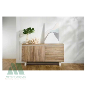 Wood Furniture Set Vietnam Home Use Bedroom Living Room <b>Kitchen</b> <b>Sideboards</b> Manufacturer Modern Sleek Ready-to-Assemble - Product Image 5