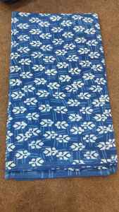 Conjunto de traje de algodón puro con estampado de bloques para mujer, material de algodón sin coser, precio de fábrica, ropa étnica para todas las estaciones. - Product Image 3