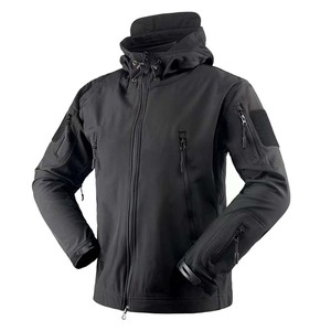 Men's Outdoor Softshell Jacket Water Resistant Breathable Windproof Full Zip Performance Jacket for Adventure Sports <b>Work</b> - Product Image 1