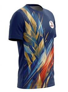 Custom Logo Full Sublimation Football Jersey Men's Quick-Dry Breathable Soccer T-<b>Shirt</b> Team Training Wear 100% <b>Polyester</b> - Product Image 6