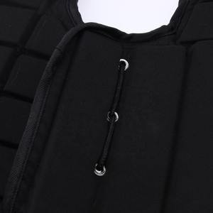 Chaleco de Equitación Unisex Negro de Neopreno con Cierre de Pullover, Transpirable, Estampado, Protección Corporal, Equipo de Seguridad Ecuestre 2026 - Product Image 3