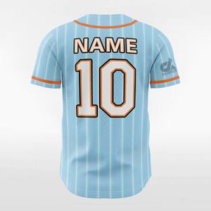 2025 Custom Navy Blue Marble Baseball Jersey <b>Pink</b> Accent Button-Up Team Uniform Personalized Name Number Pro Style Wholesale - Product Image 6