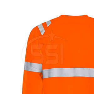 Sweat-shirt de sécurité et de confort, vêtements de travail industriels, matériau durable pour la construction et les opérations sur le terrain - Product Image 4
