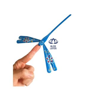 BEST SELLING Eco Friendly <b>Bamboo</b> Traditional High Quality Balancing Dragonfly | Natural Handcrafted Desk Ornament for New Year - Product Image 1