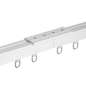 Set di binari per tende da soffitto da 8,9 piedi/2,7 metri, sistema scorrevole per tende divisorie, in lega, per parete o soffitto - Product Image 6