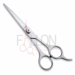 Ciseaux de coiffure professionnels classiques en argent, acier inoxydable, OEM, étiquette privée, ciseaux de salon - Product Image 2