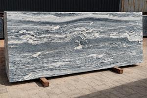 Losas de Granito Modern Fusion Silver Sapphire de 20 mm, Pulido, para Uso en Cocina, Baño y Aplicaciones Exteriores - Product Image 4