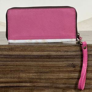 Premium Hand Tooled Genuine Leather <b>Wallet</b> Clutch Cowhide Western Floral Carved Wristlet <b>Purse</b> Handmade <b>Women</b>’s Clutch <b>Purse</b> - Product Image 5
