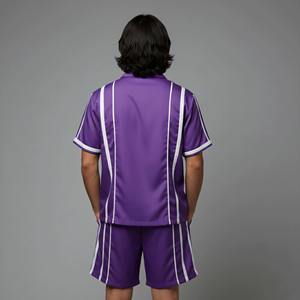 Nuevo Conjunto Deportivo Personalizado de Gran Tamaño, Estilo Urbano, Lavado Ácido, Chaqueta Ligera Reflectante 3M, Pantalones Deportivos, Cortavientos de Nailon para Hombre - Product Image 3