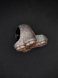 925 Sterling <b>Silver</b> Hip Hop Bling Iced Out VVS Moissanite Diamond <b>Cross</b> <b>Ring</b> Luxury Statement Gift For Men Women wear - Product Image 5