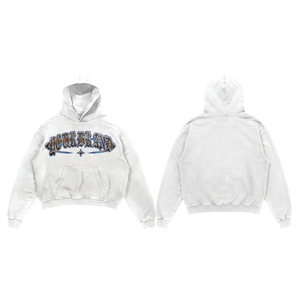 <b>Men</b> Acid Wash Hoodie 350gsm 100% Cotton <b>Fleece</b> Eco-Friendly Breathable <b>Black</b> Oversized Custom Logo DTG Print Embroidery OEM ODM - Product Image 1