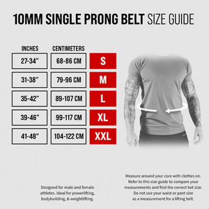 Ceinture de musculation personnalisée de haute qualité, protection professionnelle, résistante, en cuir de vachette épais de 10 mm, réglable pour l'entraînement - Product Image 4