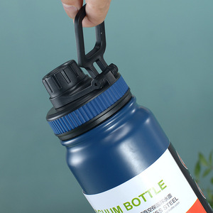 Botella de Agua Térmica de Gran Capacidad, Doble Pared, Metálica, Antideslizante - Product Image 5