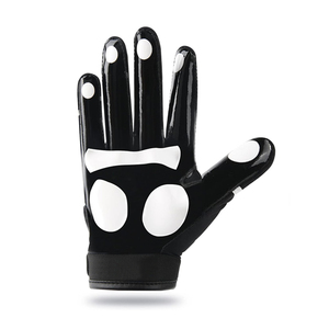 Gants de football américain de haute qualité, sur mesure, avec contrôle des impacts, pour l'entraînement, la pratique, les jeunes, les adultes, les matchs. - Product Image 2