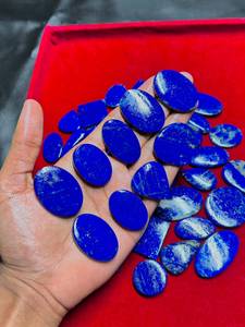 Cabochon en Lapis Lazuli Vert Lisse Naturel Semi-Précieux Guérison Artisanale Vente en Gros Toutes Tailles Prix de Gros - Product Image 4