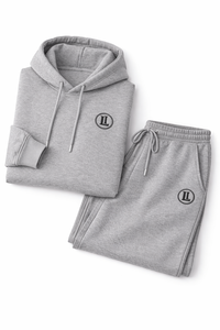 Ensemble de survêtement en molleton de coton pour femme, coupe ample, avec sweat à capuche, 2 pièces, pour sports d'hiver et jogging - Product Image 6