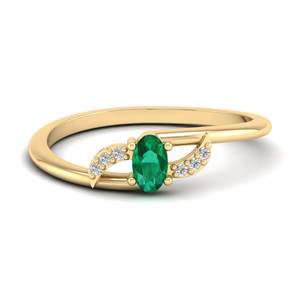 Bague Éternité en Argent Sterling 925 avec Moissanite Taille Ovale 0,21 Carat et Pierre Précieuse Émeraude pour Femme – Prix Usine REYES, Vente en Gros - Product Image 6