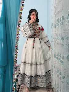 New Arrivals Fashionable Afghani <b>Dress</b> Ladies Long Sleeve Wedding & Party Wear Women Pakistani Clothing Afghan Casual <b>Dresses</b> - Product Image 6