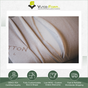 Almohada Viscoelástica para Bebé, Ergonómica y Suave, Relleno de Espuma Viscoelástica Perforada, Disponible en Stock, la Mejor Calidad, para Compradores al por Mayor - Product Image 3