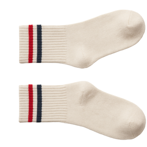 Chaussettes d'uniforme scolaire décontractées personnalisées - Chaussettes côtelées en coton haute performance à séchage rapide pour étudiants - Vente en gros pour équipes sportives - Product Image 4