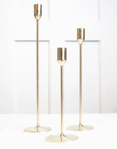 Support à bougie en métal doré de qualité supérieure, design admirable, décoration de maison, hôtel, table, Pâques - Product Image 1