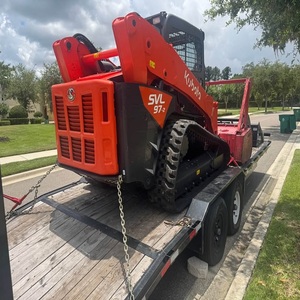 Cargadora de Dirección Deslizante Kubota de Uso Pesado con Trituradora para Proyectos Eficientes de Silvicultura y Mantenimiento de Propiedades - Product Image 2