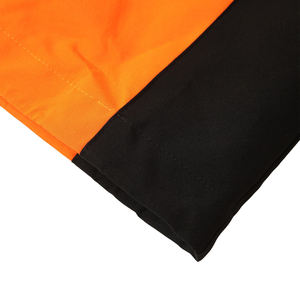 Veste en cuir pour homme 2026, personnalisée, imperméable, respirante, écologique, coupe-vent, orange de sécurité, pour l'extérieur et la randonnée, vente en gros - Product Image 5