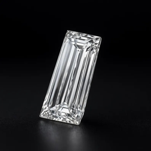 Diamante Cultivado en Laboratorio de Corte Baguette Cónico de 1ct, Claridad VS, Color E, Corte Excelente, Certificado, Gema Suelta para Joyería - Product Image 2