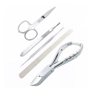 Coupe-ongles professionnel en acier inoxydable de haute qualité avec ressort simple, robuste, pour ongles des pieds, avec boîte - Product Image 2