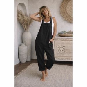 Custom Women's Line Casual Summer Jumpsuits Sleeveless - Product Image 6