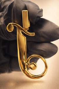 Pendentif Lettre Initiale Personnalisé Style Hip Hop A à Z 26 Lettres, Logo Personnalisé, Moissanite VVS, Pendentif Nom Lettre Sertie de Pierres, Pendentif en Argent 925, Cadeaux - Product Image 5