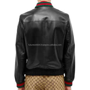 La mejor calidad y el mejor precio, chaqueta de cuero de moda ligera personalizada para hombres, chaquetas hechas en Pakistán para hombres - Product Image 6