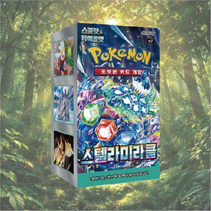 Caja de paquetes de cartas Pokémon Edición Coreana SV7 Stella Miracle, 30 paquetes de cartas coleccionables para jugadores y coleccionistas - Product Image 1
