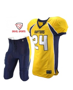 เสื้อซ้อมฟุตบอลแบบเข้ารูปเสื้อกีฬาอเมริกันไซส์ XL เสื้อฟุตบอลปรับแต่งได้ตามต้องการ - Product Image 1