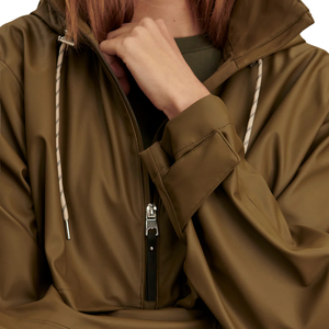 Chaqueta Impermeable para Mujer, con Capucha, Larga, Ligera, Cortavientos, para Uso Diario, Viajes, Primavera y Otoño - Product Image 6