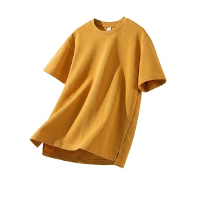 Camisetas Casuales con Estampado Sólido, de Algodón, con Transferencia de Calor, Transpirables, Precio al por Mayor, MOQ Bajo - Product Image 5
