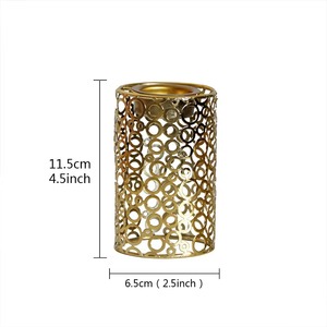 Golden Brass Incense Burner with Circular Pattern Aromatherapy <b>Diffuser</b> for All Season Use - Product Image 4