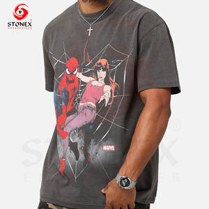 Camiseta Gráfica Oversize de Estilo Vintage, Holgada, Transpirable y Ecológica, con Diseño Personalizable - Product Image 2